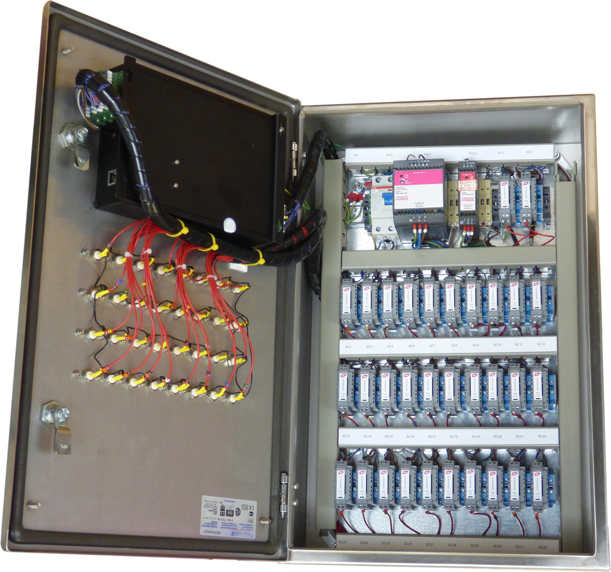 Monitran’s new 32 channel MTN/5032 condition monitoring system.