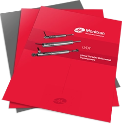 displacement LVDTs brochure by Monitran